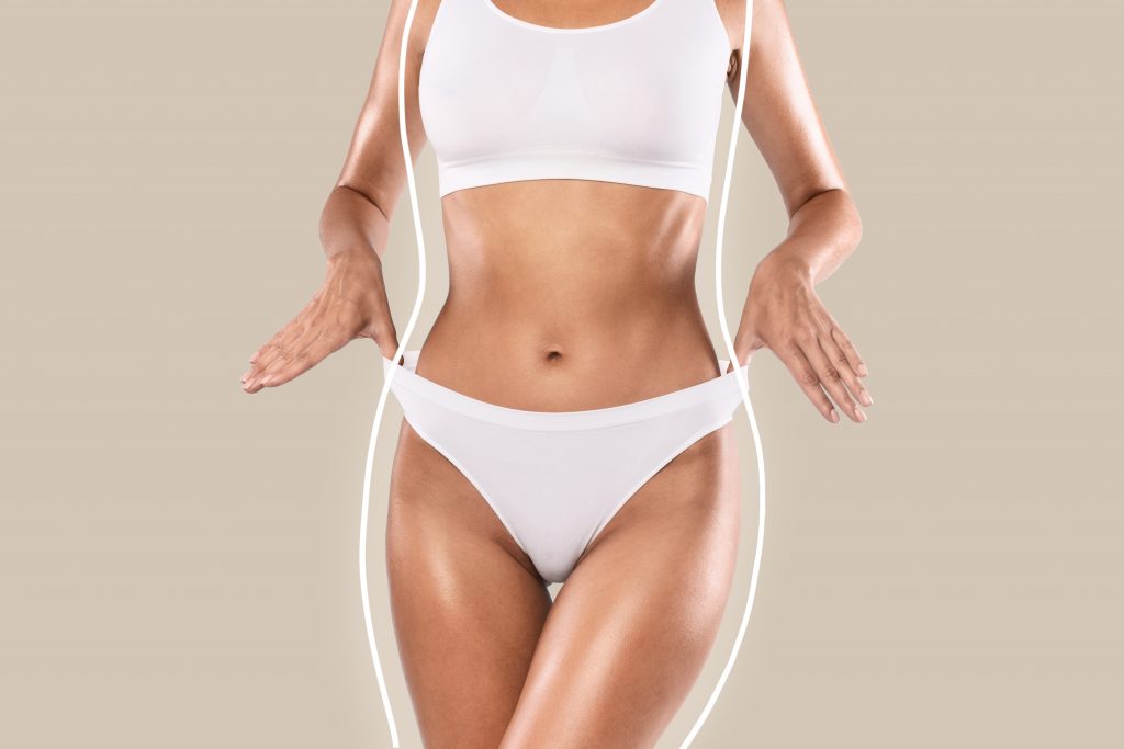 Body Contouring ist nahezu an allen Körperstellen möglich.